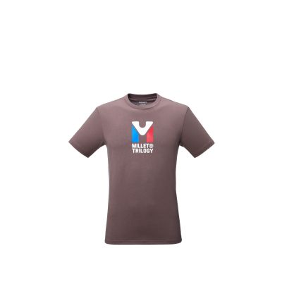MILLET Chamonix Tri Ts Ss M purple plum men's t-shirt