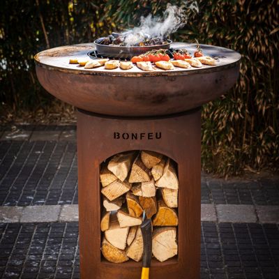 14. BONFEU GARDEN FIRE PIT BONBIZA OPEN BLACK