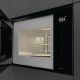 2. Hisense 742528 Microwave Oven Black Microwave Grill Built-in 25L 900W