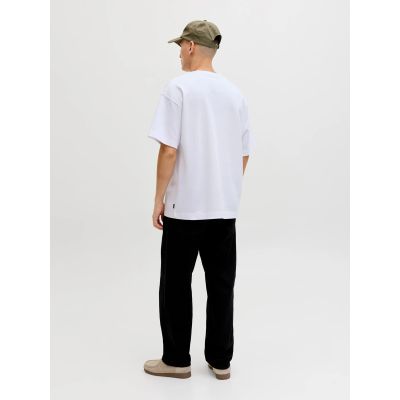 6. Jack&Jones t-shirt JJEBARRON TEE SS O-NECK NOOS 12298906 WHITE