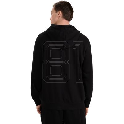 3. Men's sweatshirt 4F M1766 deep black 4FWMM00TSWSM1766 20S