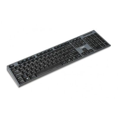 3. Keyboard + mouse set IBOX DESKTOP PRO KIT IKMS606W (USB 2.0; (US); black; optical; 1200 DPI)