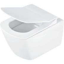 Wall-hung rimless toilet bowl