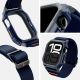 9. Spigen Lite Fit "Pro" Strap for Apple Watch 10 46mm - Navy Blue