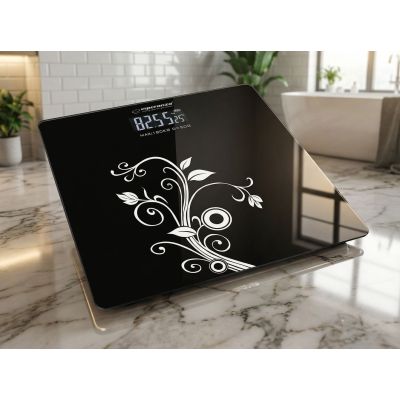 10. Esperanza Yoga EBS003 Bathroom Scale (Black)