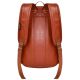 3. Brown Faux Leather Backpack SEMI LINE