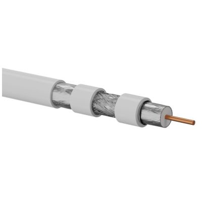 2. Alantec RG6 Coaxial Cable, B2ca, LSOH Trishield 75 Ohms, A++ 120 dB, 1.02/4.55/7.06 FireHardy 500 m (KRT102A0LS500B)