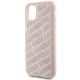 6. Karl Lagerfeld Quilted K Pattern case for iPhone 11 / Xr - pink