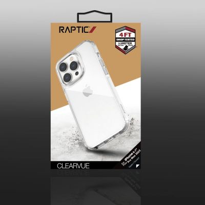 3. Raptic X-Doria Clearvue Case iPhone 14 Pro Max back cover clear