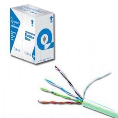 10. UTP cable GEMBIRD UPC-5004E-SOL (UTP; 305m; cat. 5e; gray)