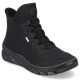 8. Women's insulated black ankle boots Rieker 55069-00