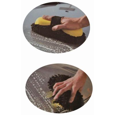 5. DUNLOP 2-IN-1 MICROFIBER CAR WASHING SPONGE