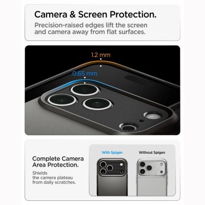 14. Spigen Tough Armor Case for iPhone 18 Pro Max / 17 Pro Max - Black