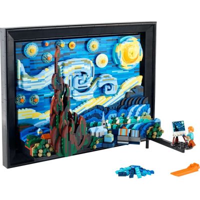 14. LEGO Ideas 21333 "The Starry Night" by Vincent van Gogh