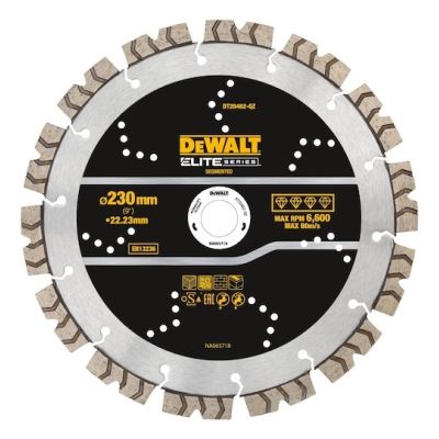 DeWALT DT20462-QZ Diamond Blade 23 cm Diamond Blade for Segmented Edge