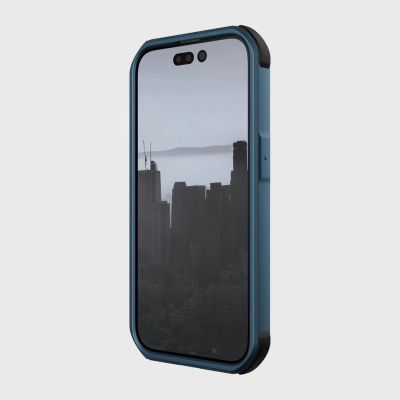 3. Raptic X-Doria Fort Case iPhone 14 Pro with MagSafe armored blue cover