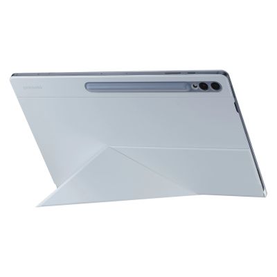 8. Flip case with stand for Samsung Galaxy Tab S9 Ultra Smart Book Cover - white