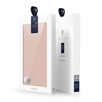 10. Dux Ducis Skin Pro Wallet Case for iPhone 15 Plus - Pink