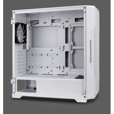 9. Nanoxia DS-9ARGB-W Midi Tower Computer Security & Mounts White
