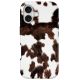 3. Tech-Protect Lamano MagSafe case for iPhone 17 - brown and white