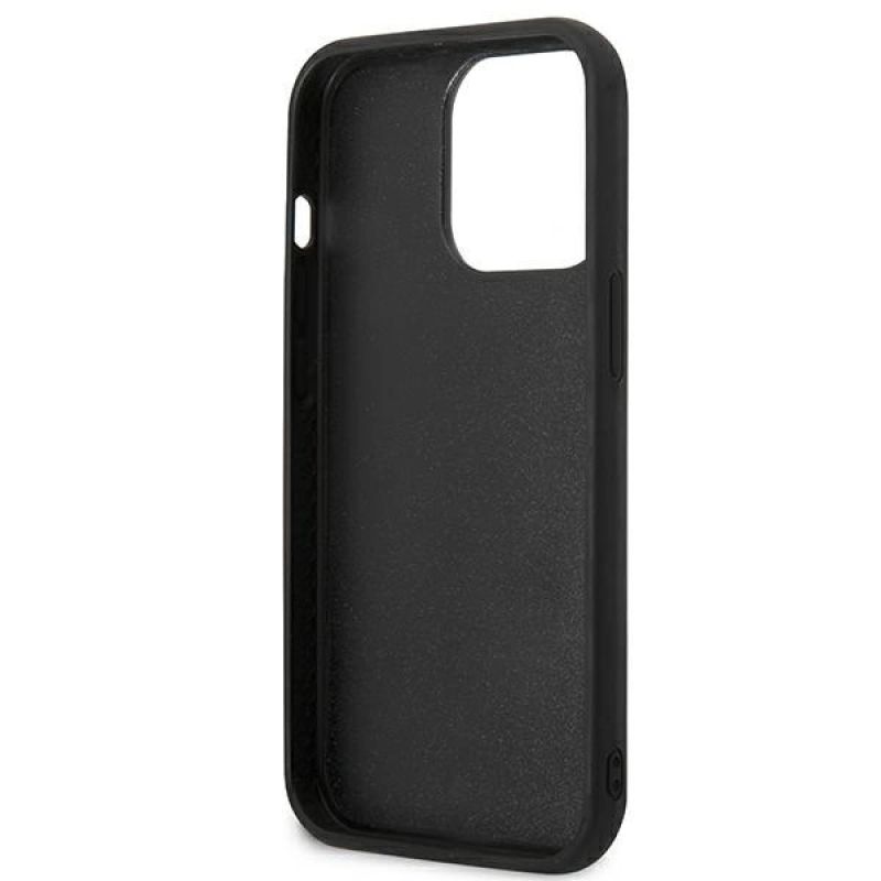 7. Karl Lagerfeld KLHCP13L3DRKCK iPhone 13 Pro / 13 6.1" black/black hardcase Karl&Choupette Ikonik 3D