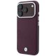 2. BMW Sign Inclined Deboss Letters MagSafe case for iPhone 17 Pro / 18 Pro - burgundy