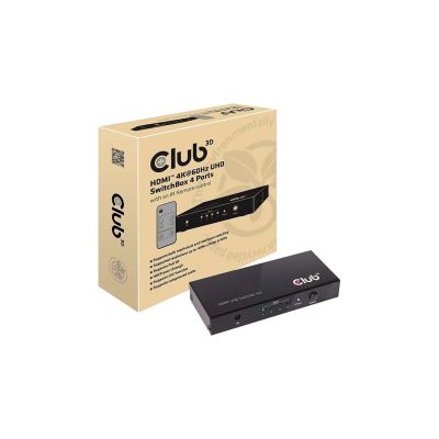 14. CLUB3D HDMI 2.0 UHD SwitchBox 4 Ports