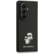 5. Karl Lagerfeld Saffiano Karl&Choupette Pin Case for Samsung Galaxy Z Fold7 - Black
