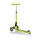 10. 3-wheel scooter Globber Foldable Lights Lime Green Jr 437-106