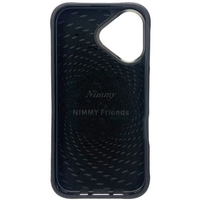 5. Nimmy Magnetic fashion cute pet MagSafe case for iPhone 16 - black