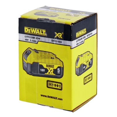 18. DeWalt XR DCB184-XJ Battery (Li-Ion) BOX ORIGINAL