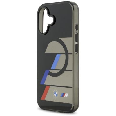 6. BMW M IML Metal Buttons Tricolor Lines MagSafe Case for iPhone 17 - Black