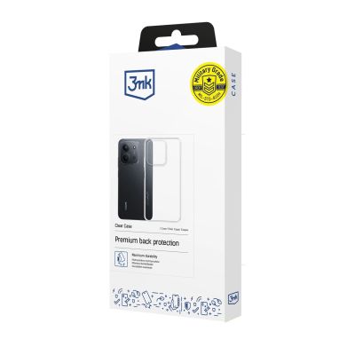 5. 3mk Clear Case for Xiaomi Redmi 15C - transparent