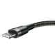 2. Baseus Cafule USB-A / Lightning 1.5A QC 3.0 cable 2 m - black