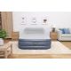 13. Bestway 67923/23 Air Mattress Double Mattress Gray, White Unisex