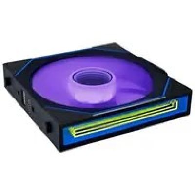 Lian Li Uni Fan 14RSLIN1W1B Computer Case Fan 14cm Black 1 pc.