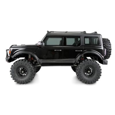 2. Amewi AMXRock Caballo Crawler 4WD 1:10 ARTR Remote Control Car, Black Metallic