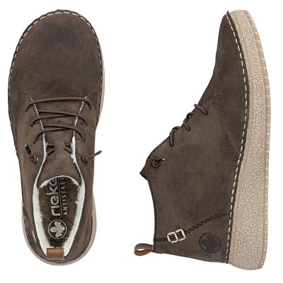 5. Rieker 50910-25 women's brown insulated ankle boots