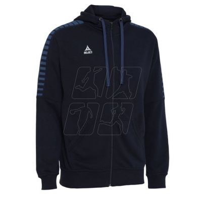 2. Select ZIP Hoody Torino M T26-02068 sweatshirt, navy blue