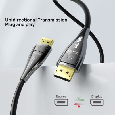 5. UNITEK C1631ABK01-30M DisplayPort Cable Black
