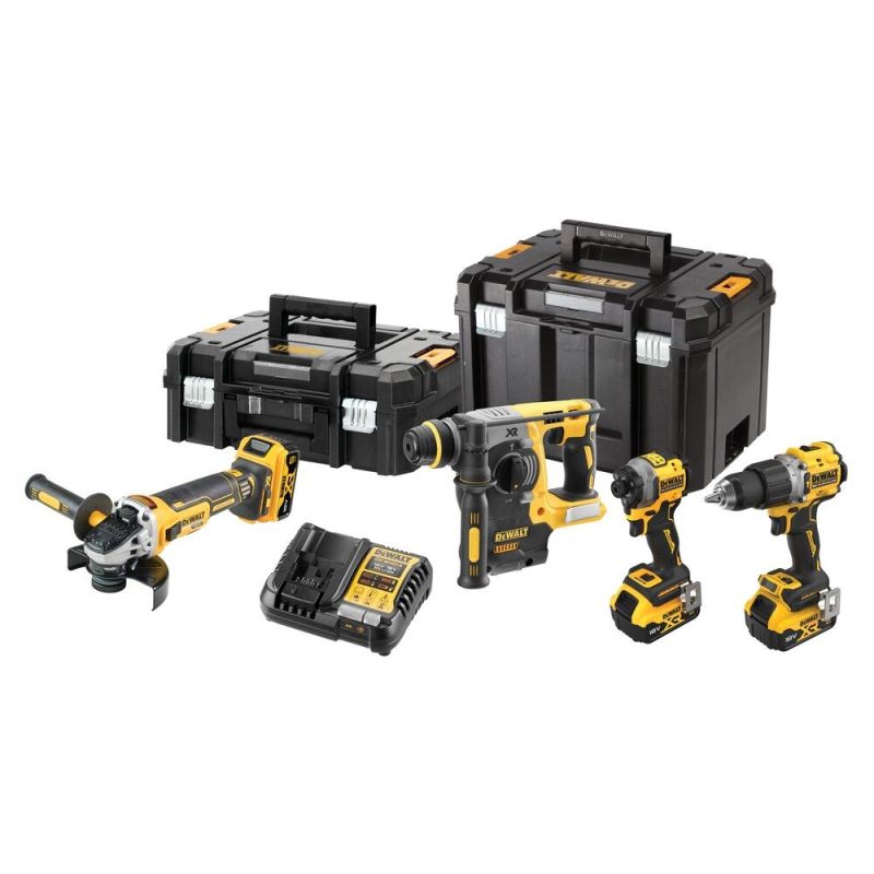 7. 4-Piece Combo Kit 18V XR DCK429P3T-QW DEWALT