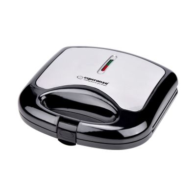 11. Esperanza ASIAGO EKT011 sandwich maker (1000W; black and silver)