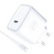 21. 3mk Rayo Charger 20W PD3.0 PPS USB-C Wall Charger + USB-C / USB-C 3A 60W Cable - White