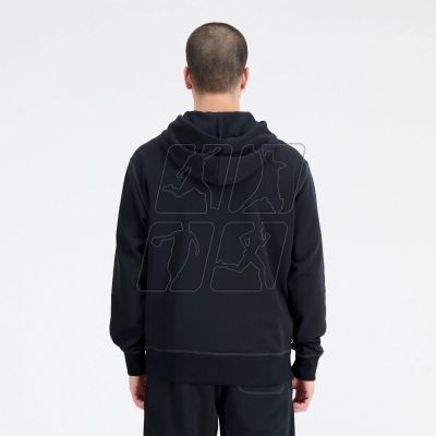 3. New Balance Essentials Hoodie M MT33508BK