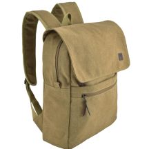 Brown Canvas Youth Backpack, SEMI LINE