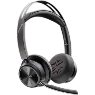 26. Poly Voyager Focus 2-M USB-CC Headset USB-C/A Adapter Charging Stand No localization Retail Packaging