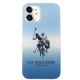 3. US Polo Assn. Gradient Pattern Collection iPhone 12 mini Case - Blue