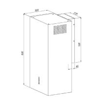 WK-12 CARMEN HOOD MATTE BLACK T800 - LINEAR LED