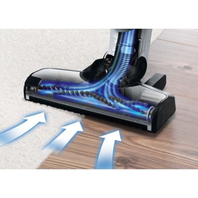 40. Bosch BCH3P210 Stick Vacuum Cleaner/Electric Brush 2-in-1 Stand Vacuum Cleaner AC/Battery Dry Bagless 0.4L Black, Gray
