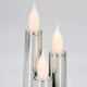 4. 14CM LED CANDLE ON A ROUND BASE